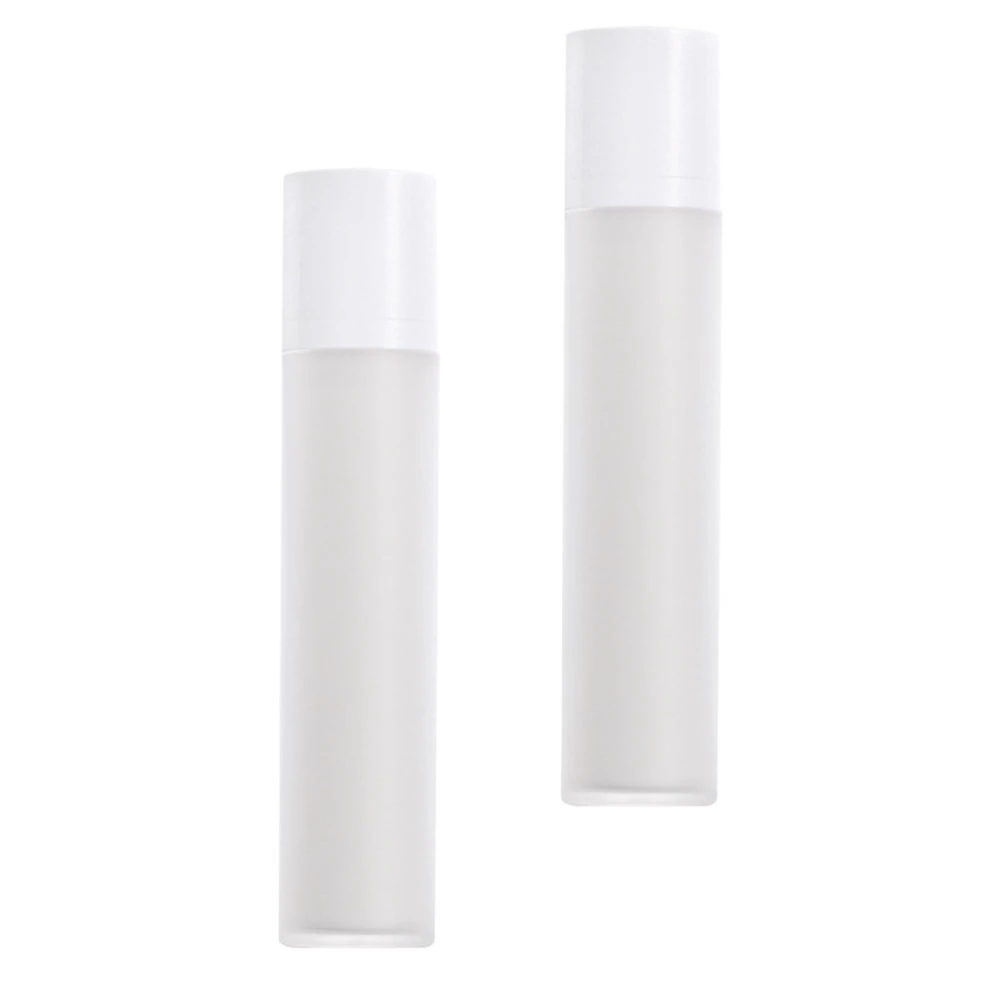 2pcs 50ml Plastic Airless Lotion Bottle Travel Cosmetic Dispenser Pump Bottles