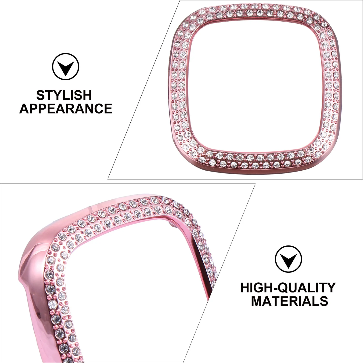 Smart Watch Protective Cover Watch Case Compatible for Fitbit versa3/sense