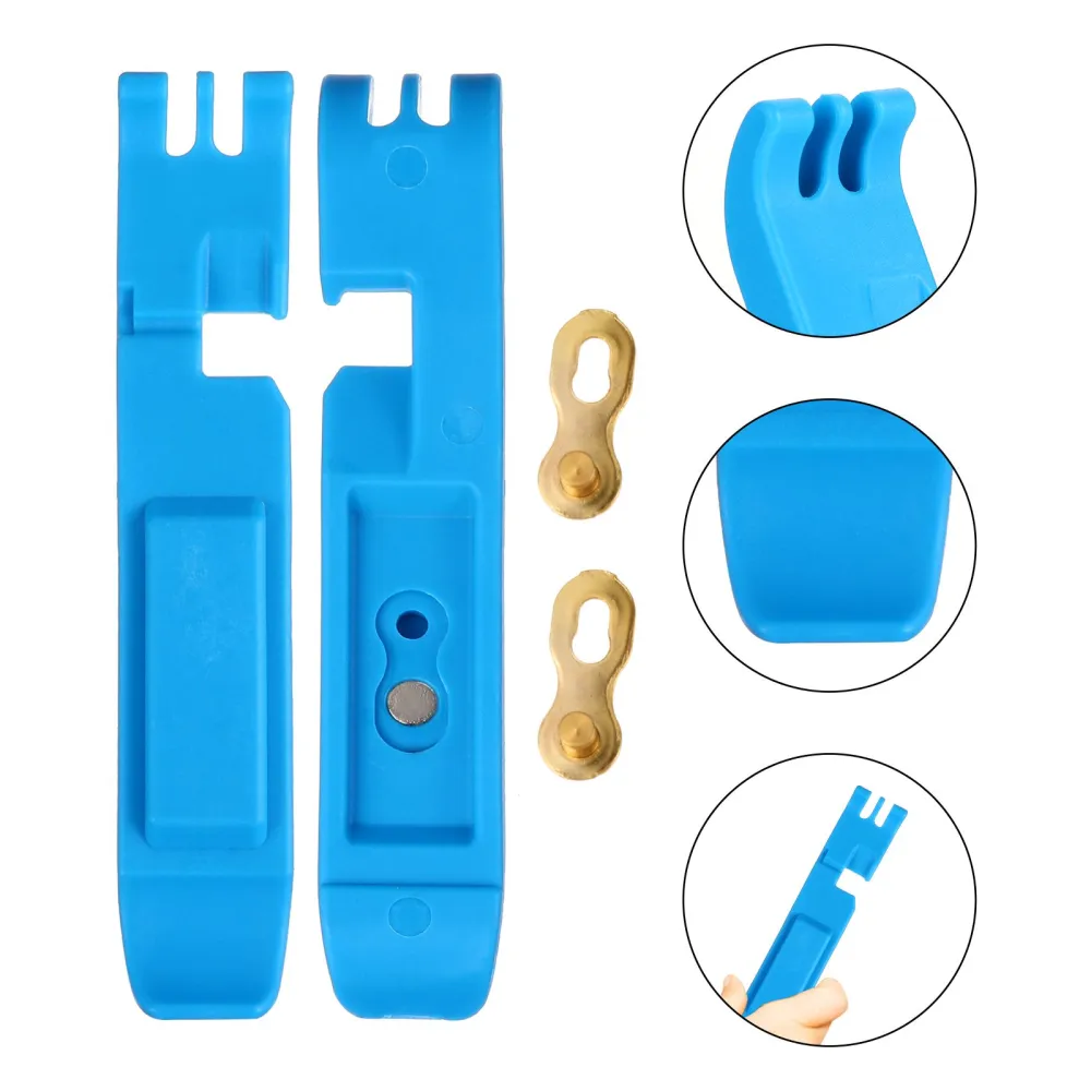 4pcs Tire Lever Nylon Tire Lever Tool Nylon Tire Repair Tool (Blue, Golden)