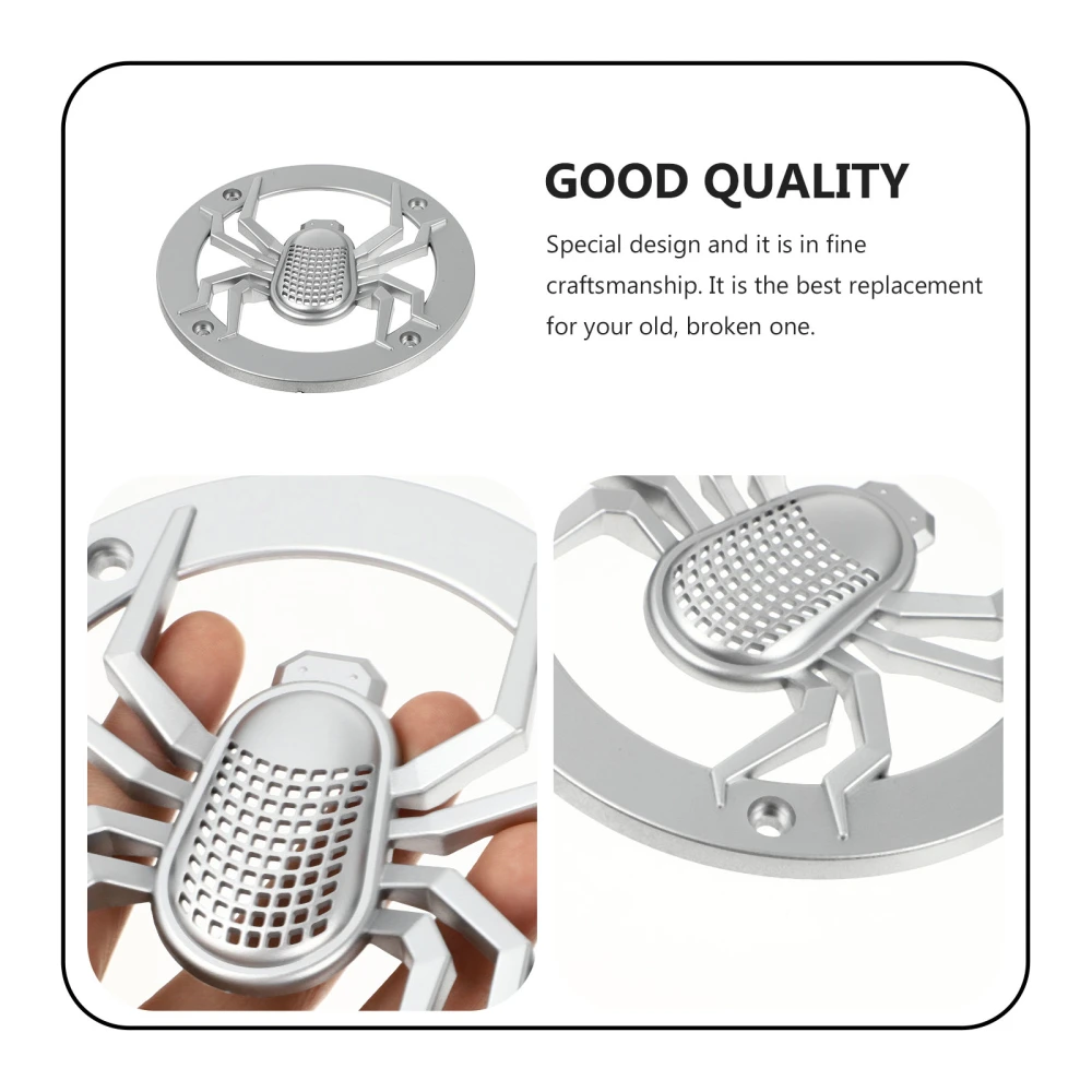 Practical Audio Speaker Decoration Protective Cover Spider Design Mesh Cover