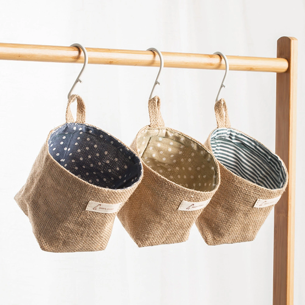 4 Pcs Door Hanging Storage Bags Dorm Wall Hanging Bags Door Organizer Bags