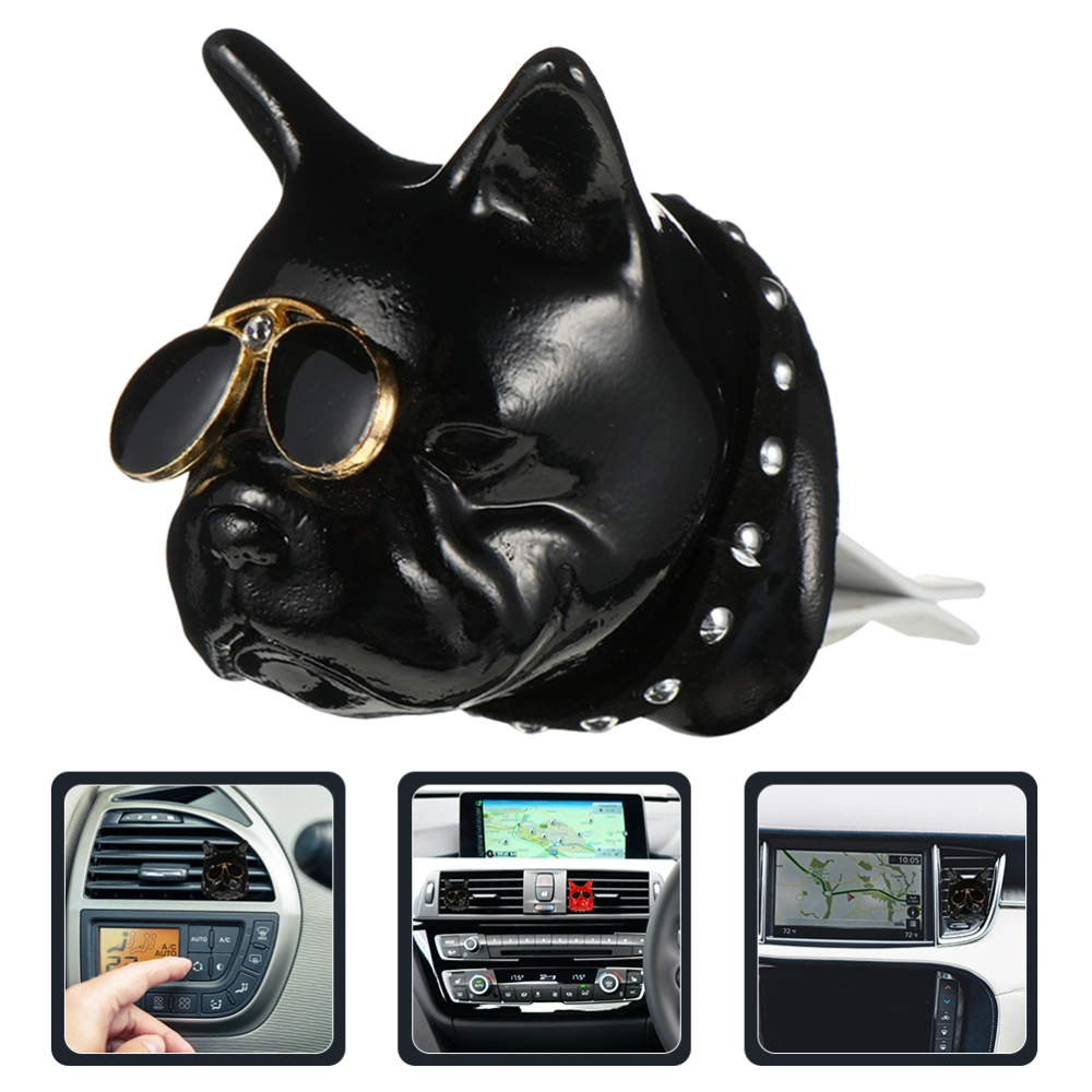 Car Air Freshener Vent Clip Dog Head Car Air Vent Clip Car Interior Accessories