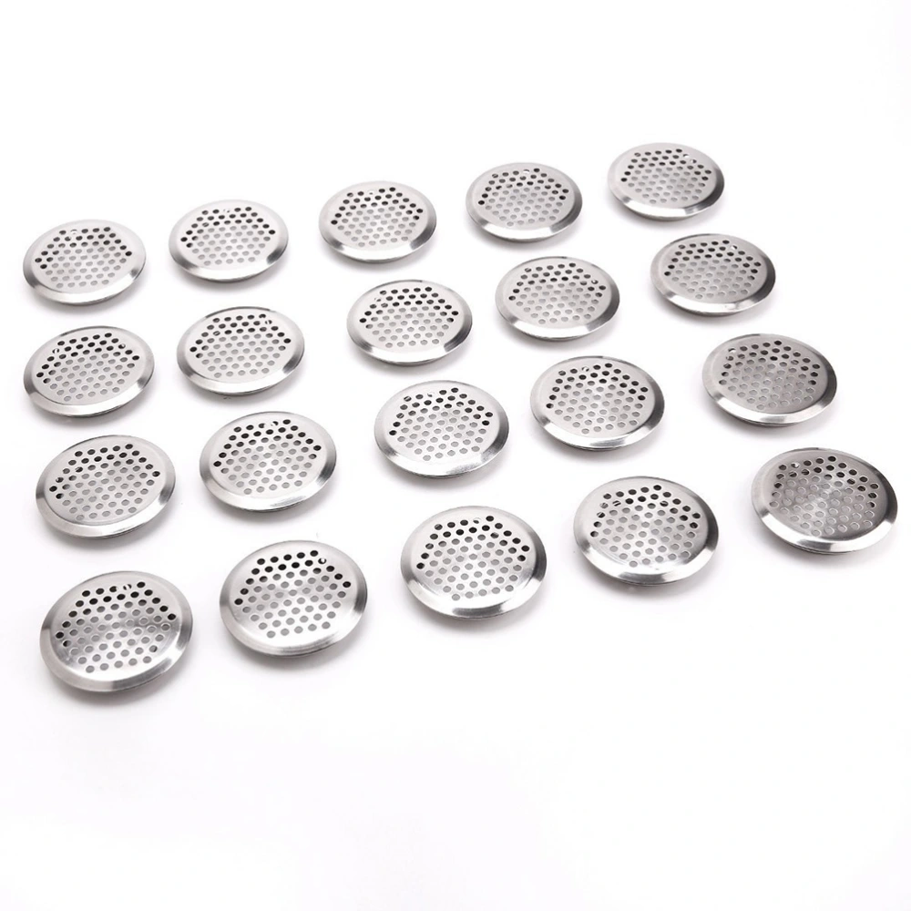 20pcs Stainless Steel 53mm Air Flow Ventilation Louver