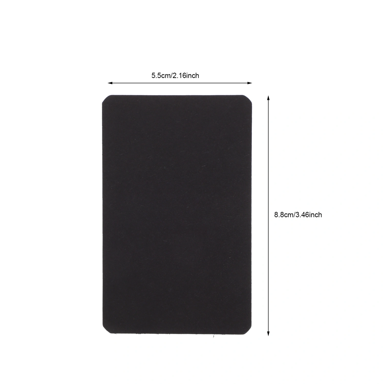 200pcs Blank Card Diy Pure-color Paper Cards Vocabulary Card Paper Postcard
