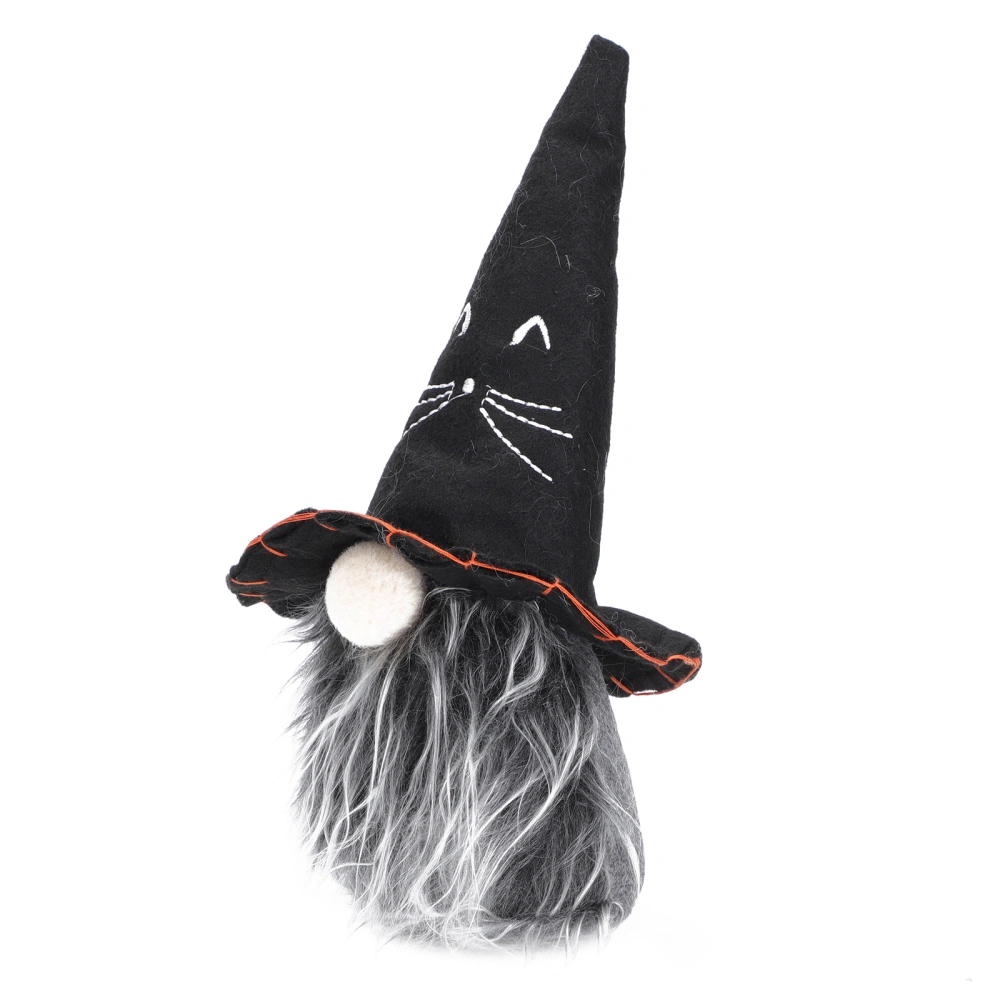 1Pc Halloween Desktop Gnome Adornment Lovely Household Ornament Halloween Decor