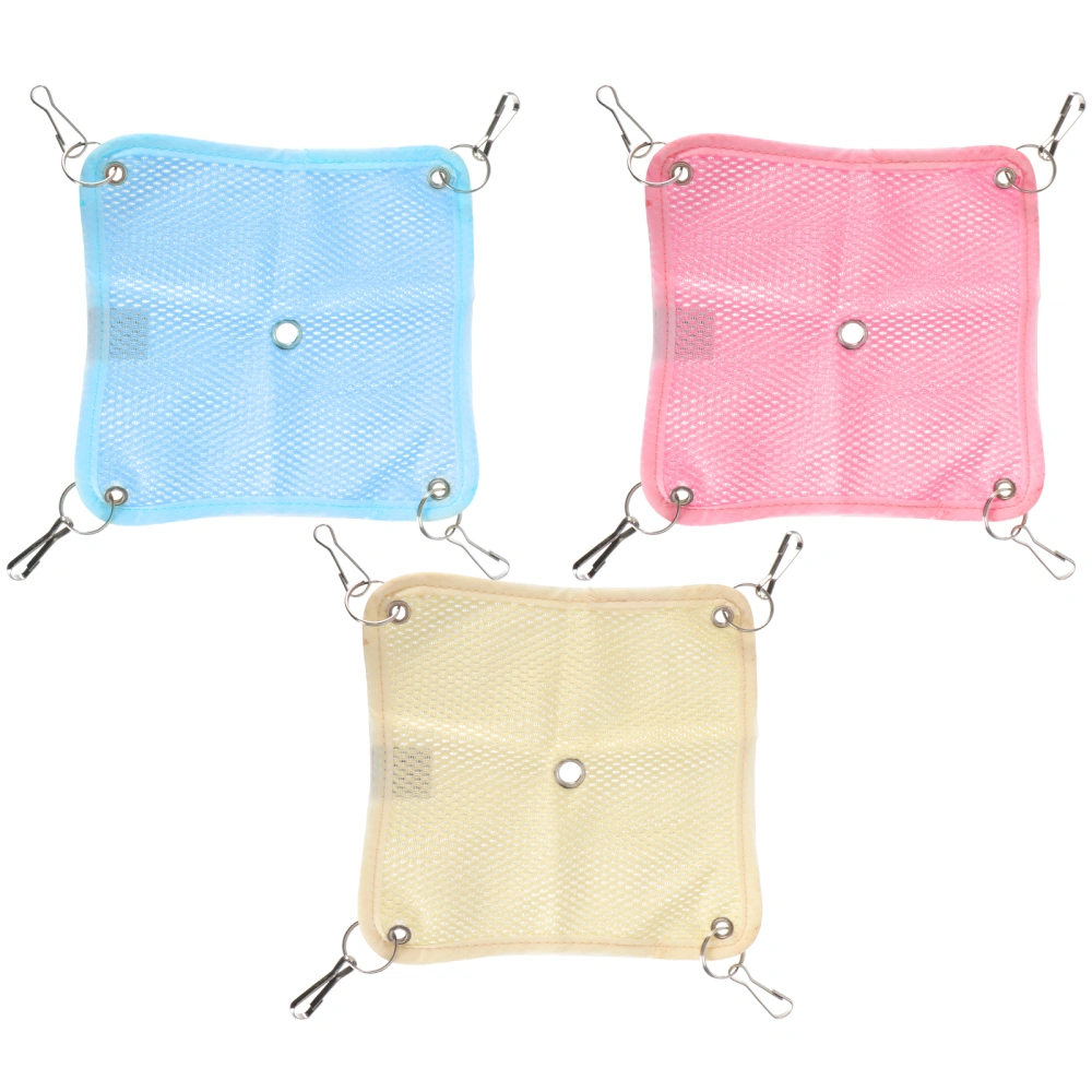 3Pcs Summer Pet Hammocks Hanging Pet Beds Hamster Hammock Toys Pet Accessories