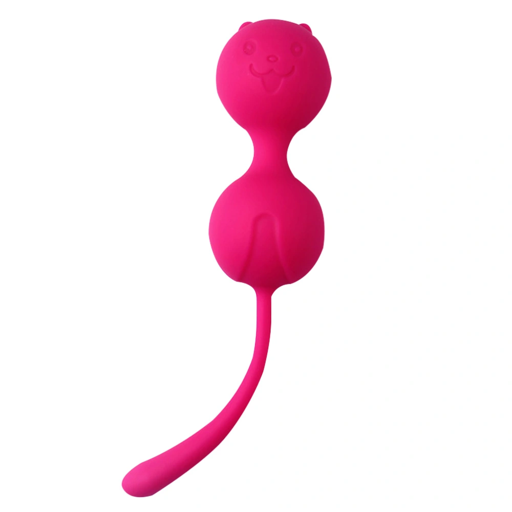 Kegel Exerciser Silicone Vaginal Tightening Balls for Bladder Control and Pelvic Floor Exercises(Red)