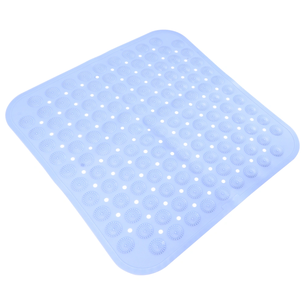 1Pc PVC Floor Mat Household Non-slip Pad Unique Bathing Supply with Suction Cups