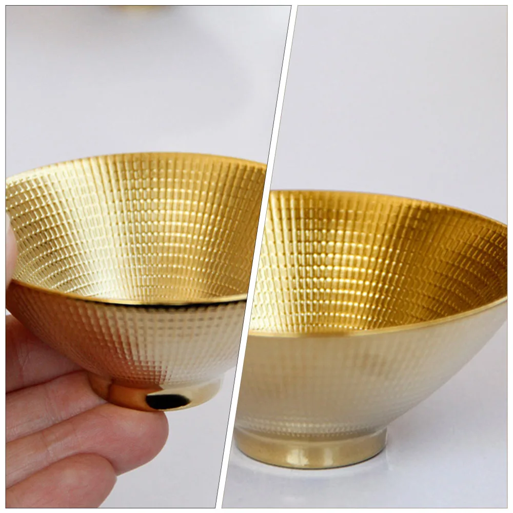 Exquisite Golden Tea Cup Household Tea Cup Metal Tea Drinking Cup Decorative Cup