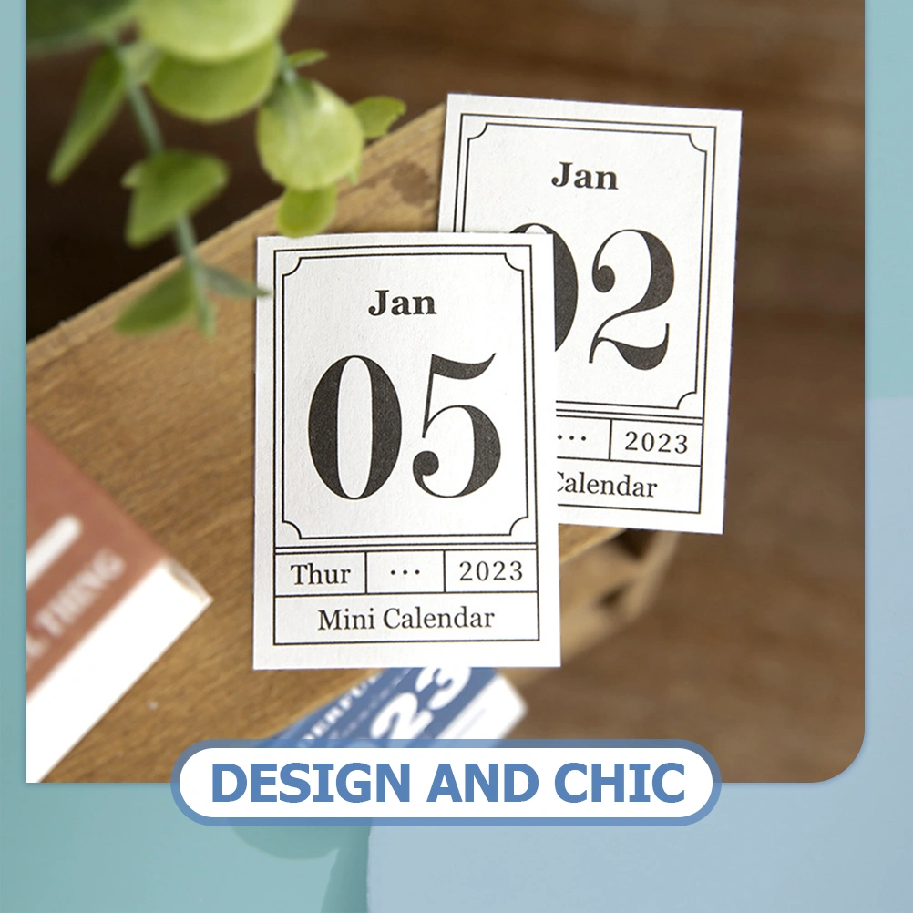 Desk Calendar Small 2023 Calendar Office Table Calendar Decorative Calendar