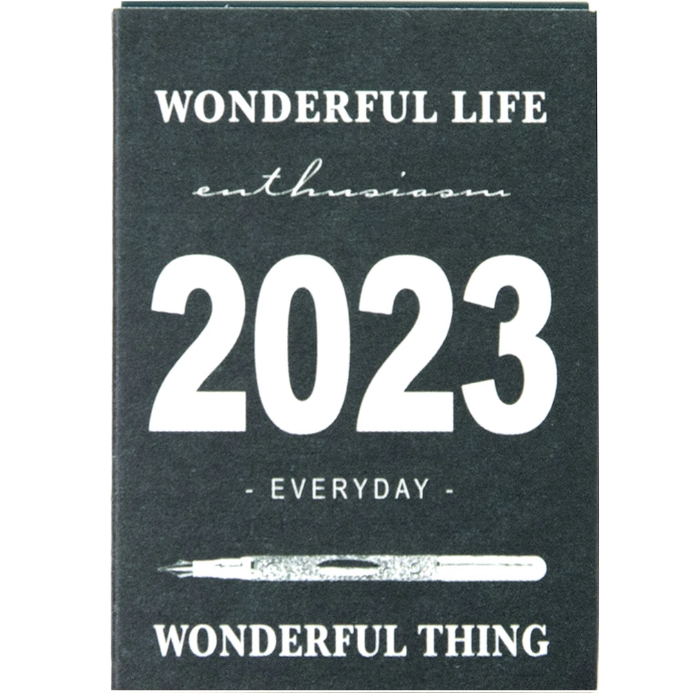 Desk Calendar Small 2023 Calendar Office Table Calendar Decorative Calendar