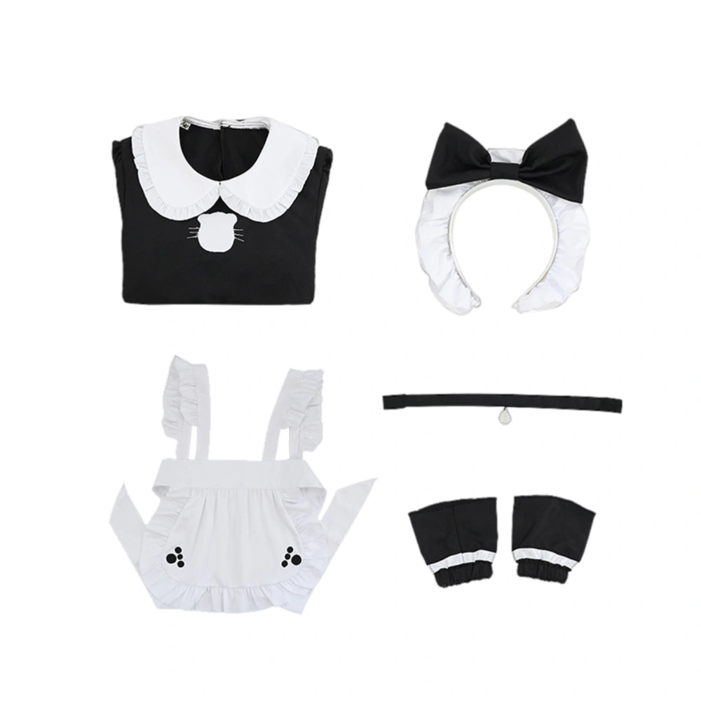 1 Set Halloween Women's Maid Outfit Creative Cosplay Costumes Party Supplies