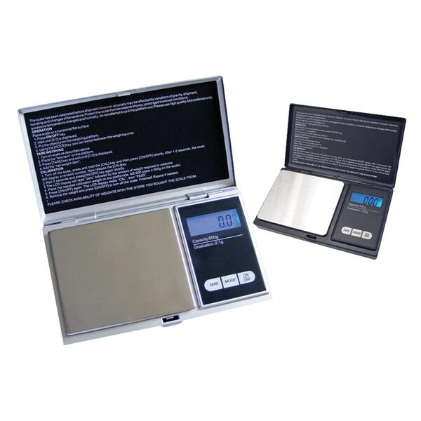 Mini Jewelry Weigh Scales Digital Pocket Scale 200/0.01g(Black)