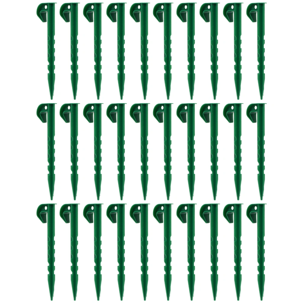 30pcs Creative Garden Nails Delicate Garden Stakes Practical Ground Pegs