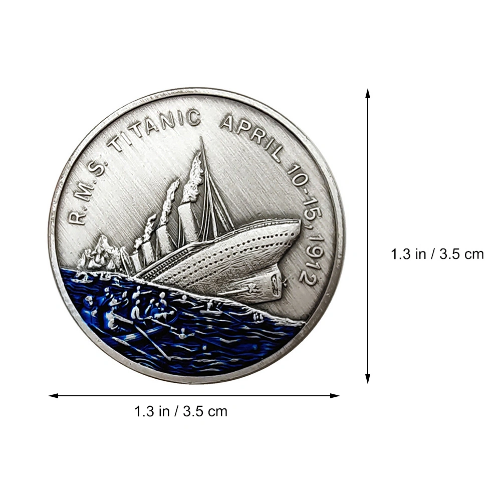 Titanic Commemorative Coin Delicate Embossment Coin Meaningful Art Coin