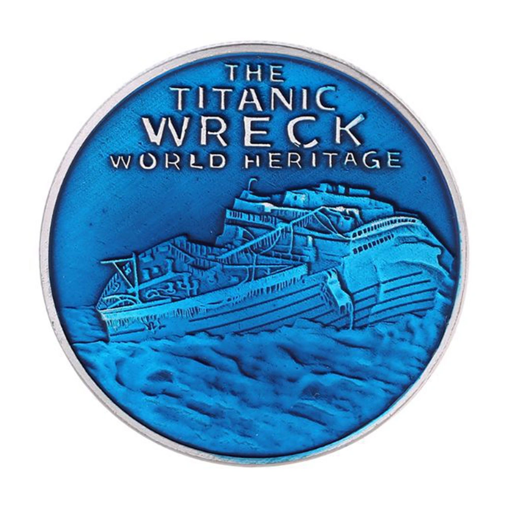 Titanic Commemorative Coin Delicate Embossment Coin Meaningful Art Coin