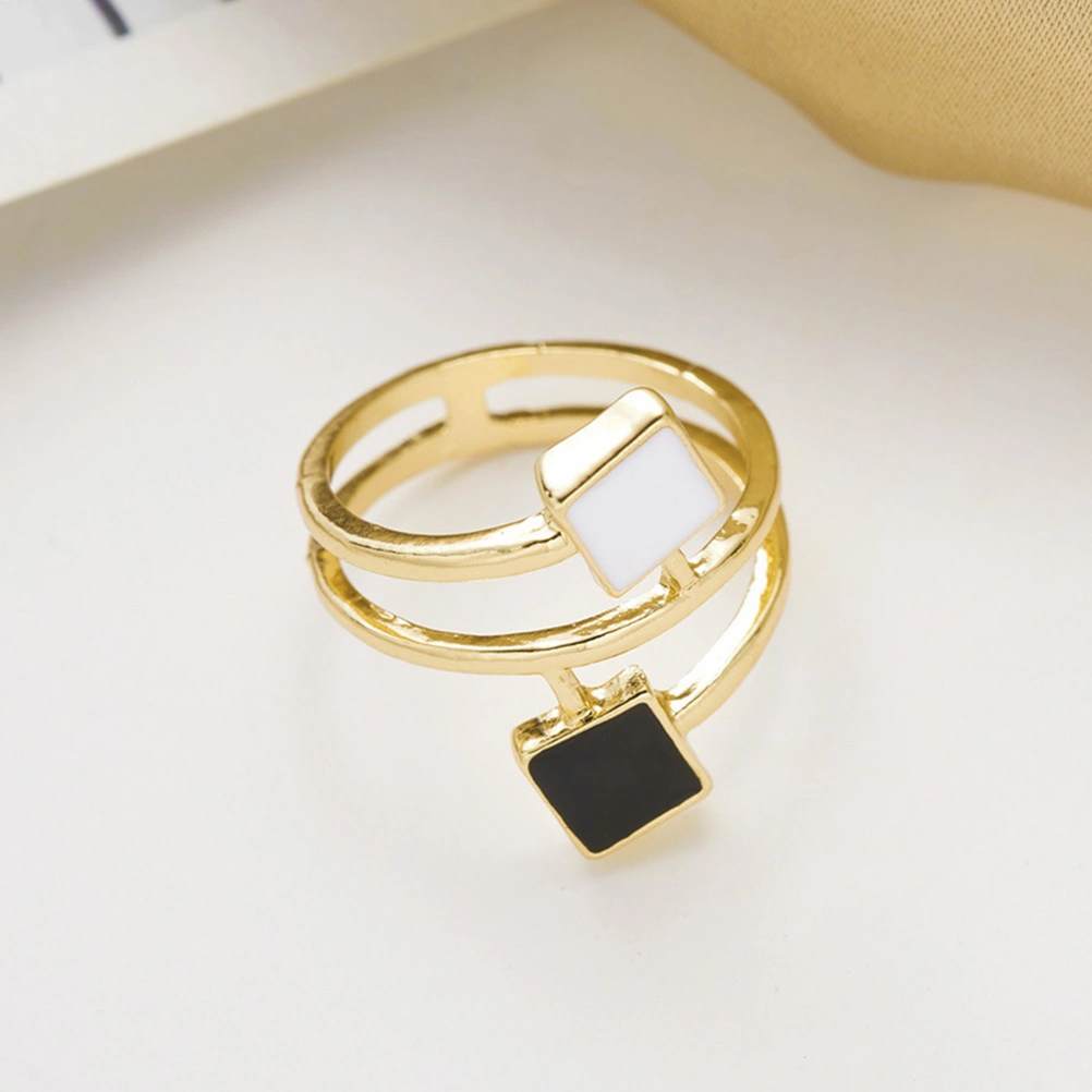 Open Circle Ring Aesthetic Rings Adjustable Rings Festival Birthday Gift For Her