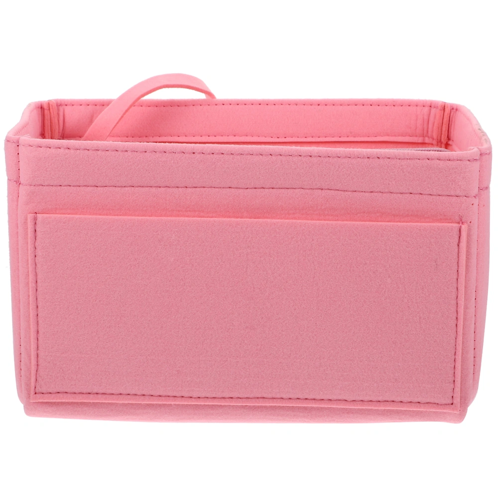 1PC Felt Cosmetic Bag Portable Cosmetic Storage Pouch Pencil Pen Pouch