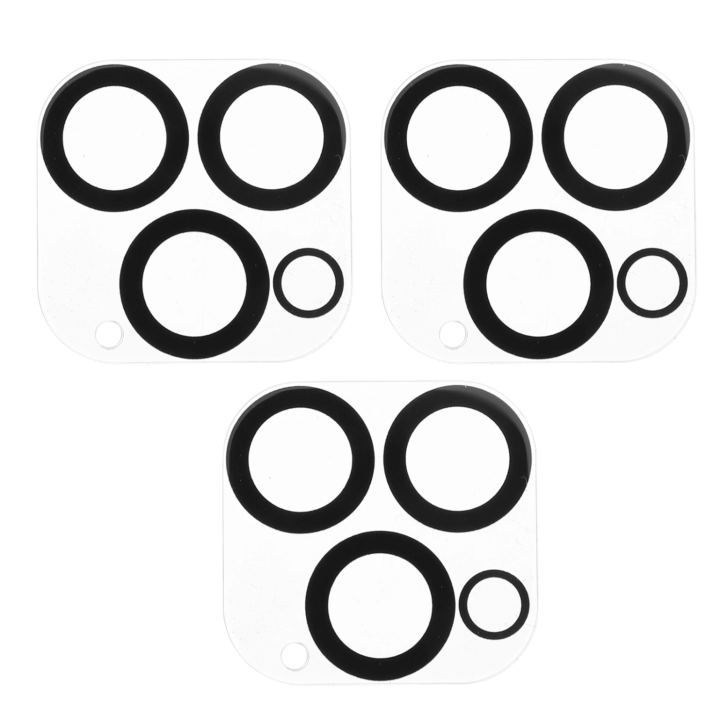 3Pcs Cellphone Protective Film Lens Protector Compatible for iPhone13 Pro