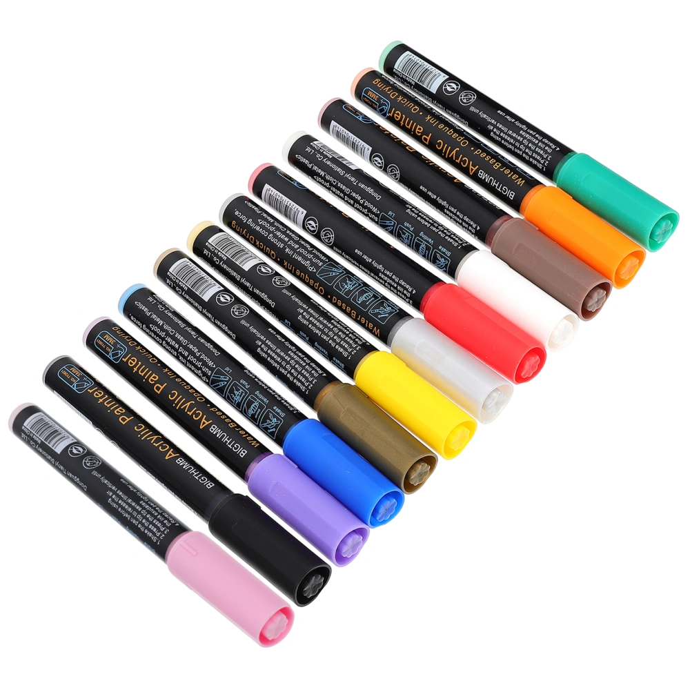 1 Box Colored Marker Pen Painting Scrapbooking Paper Low Odor Colored Pen