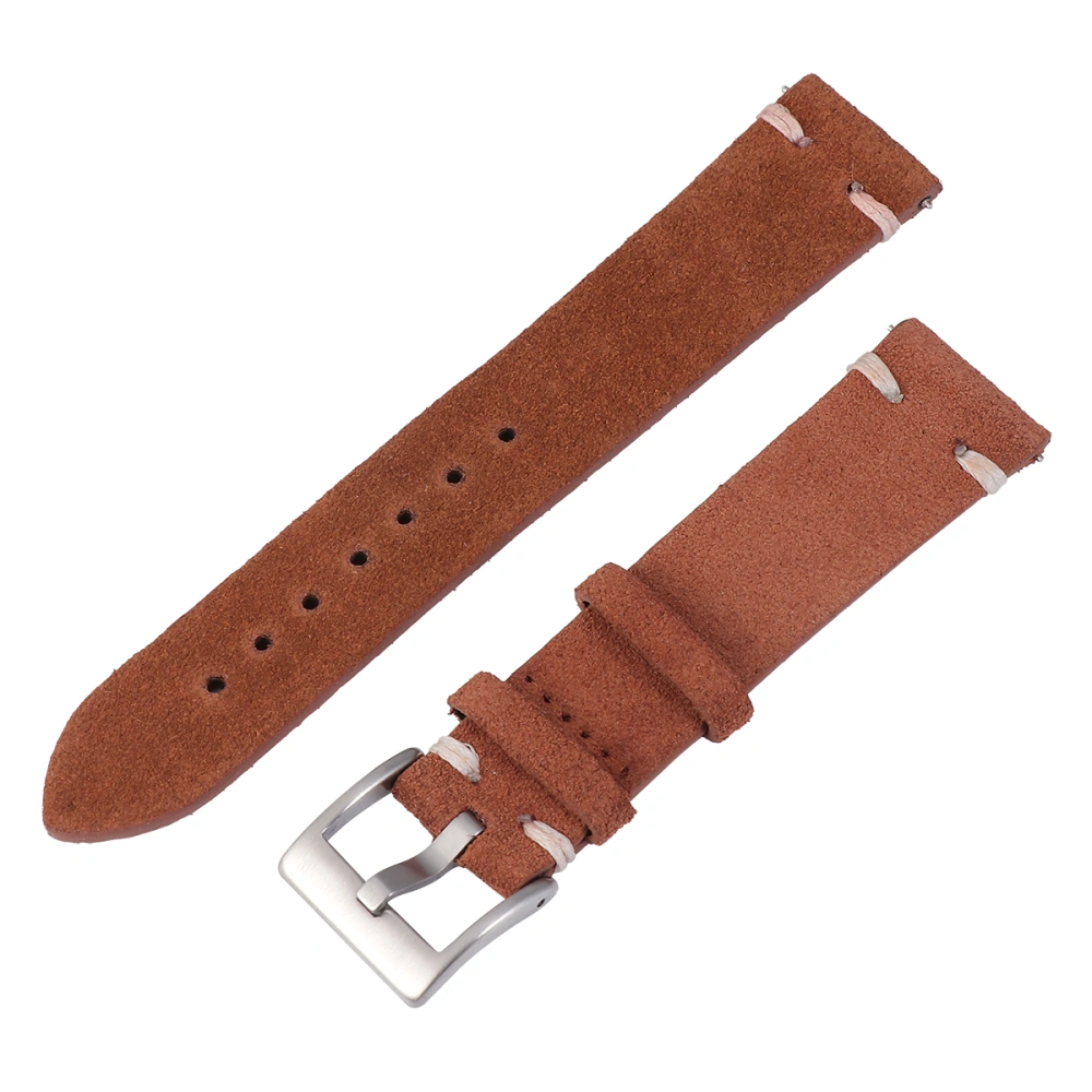 Leather Watch Band Watch Strap for Men or Women (22mm)