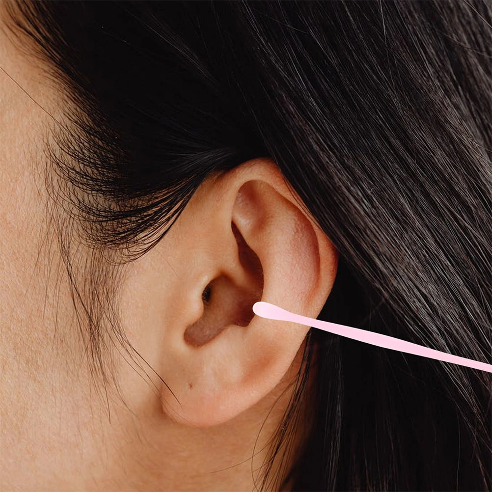 80Pcs Disposable Ear Picks Plastic Earwax Removal Tools Ear Cleaning Spoons