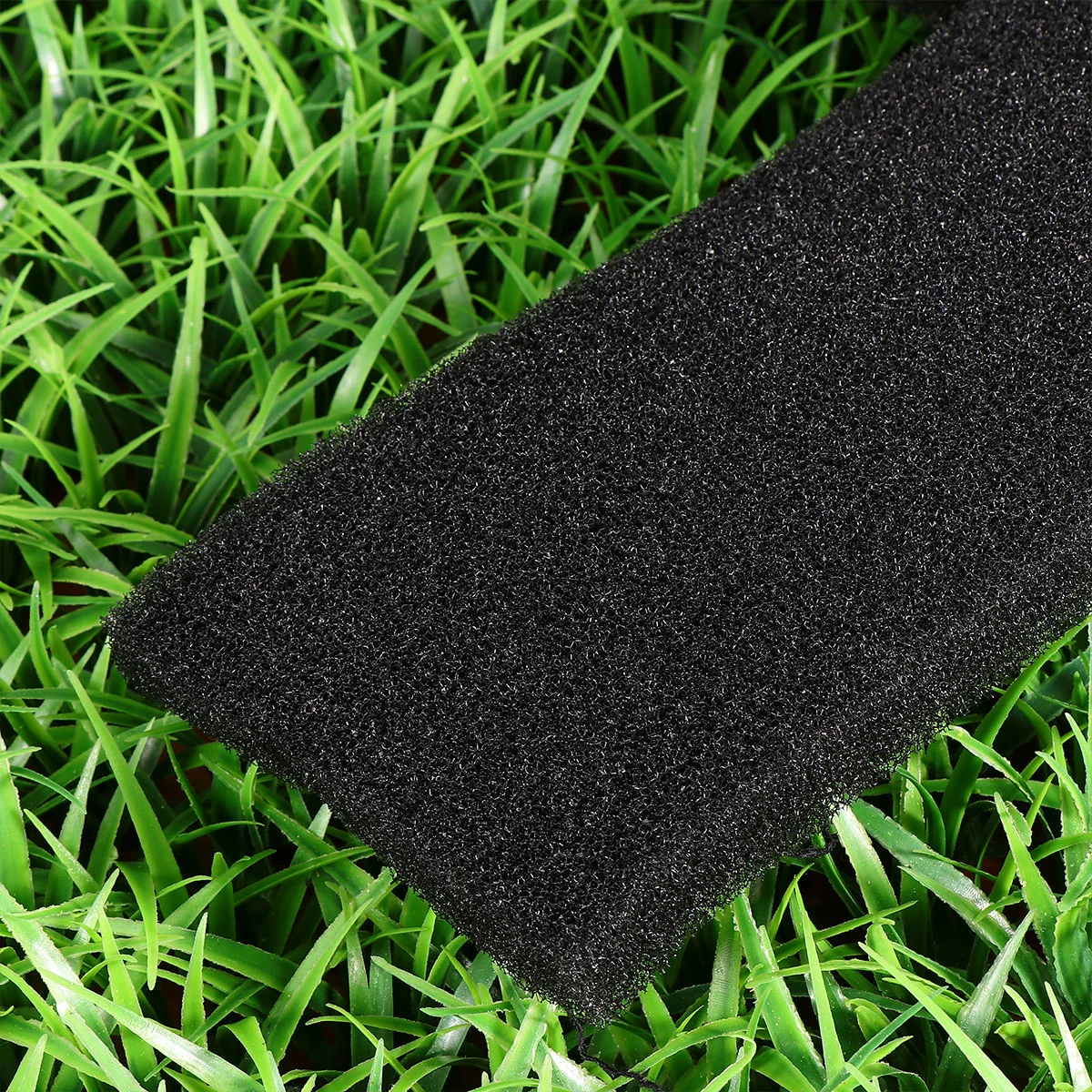 5pcs Biochemical Cotton Filter Activated Carbon Filter Net Thickened High-density Filter Sponge for Aquarium Fish Tank Pond (50x12x2cm Large Hole)