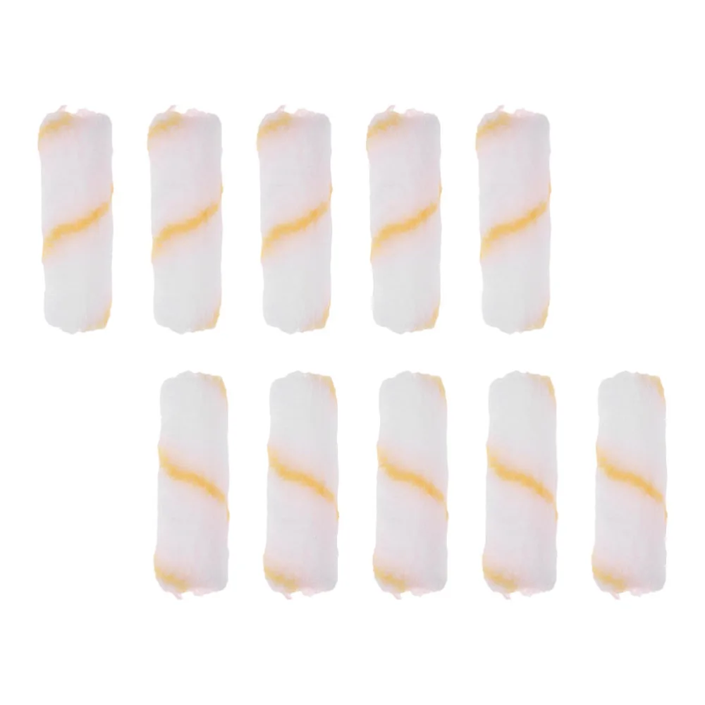 48Pcs Durable 4 Inch Paint Brush Covers Mini Rollers for All Types of Paints