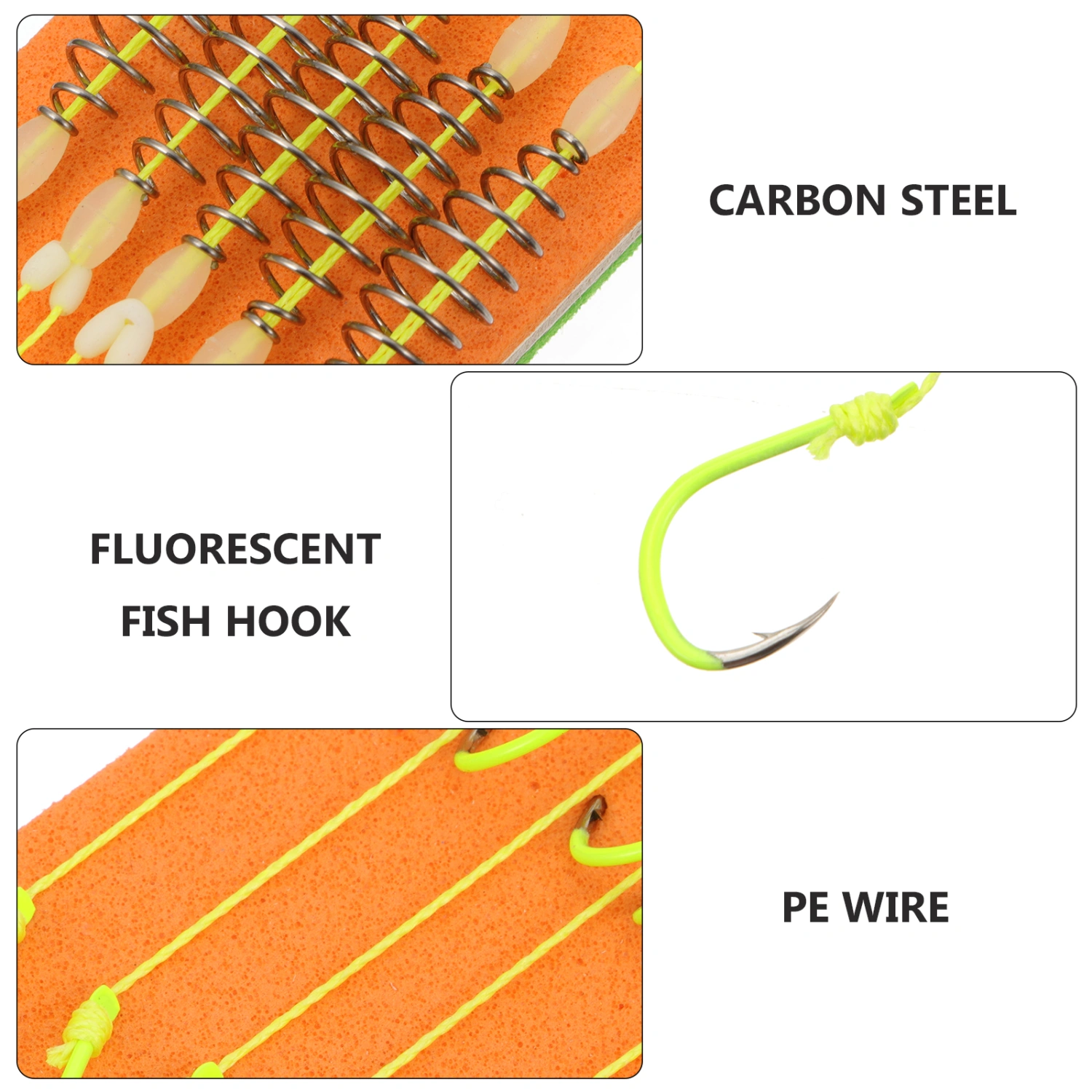 5Pcs Fishhook Durable Fishing Hook Portable Fishing Accessories Fishing Supplies