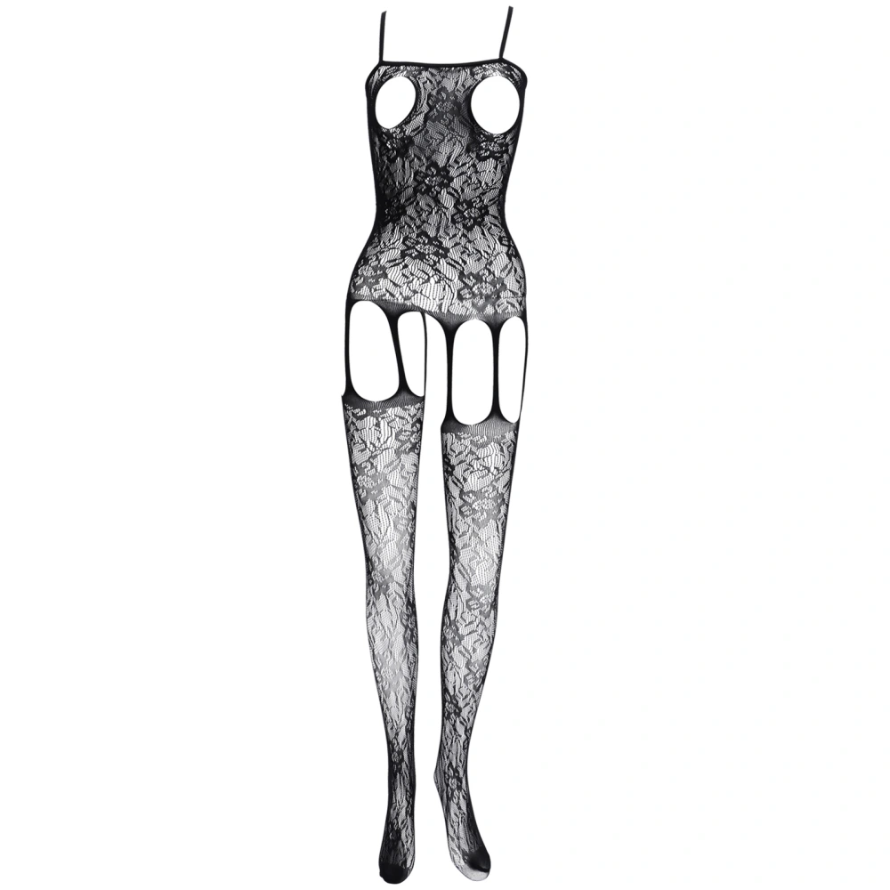 1pc Seductive Hollow Lingerie Women Erotic One-piece Stocking Sexy Lingerie