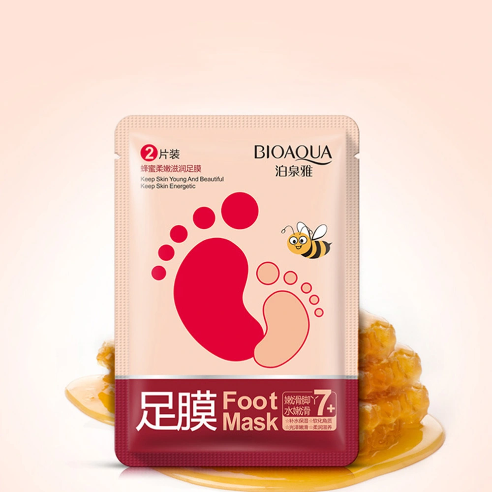 3 Bags Honey Nourishing Foot Masks Dead Skin Removers Moisturizing Foot Masks Foot Care Tools