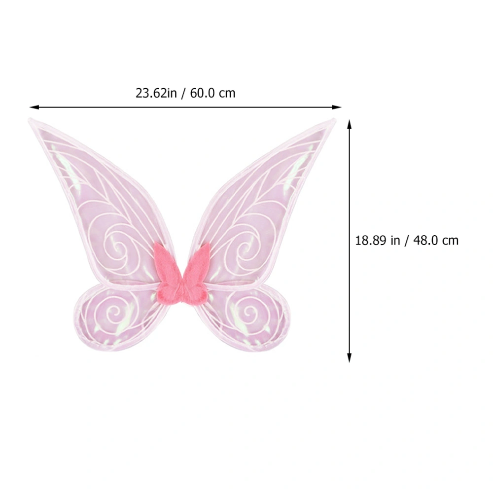 1pc Wing Decor Party Dress Decoration Stage Performance Supply (Pink)