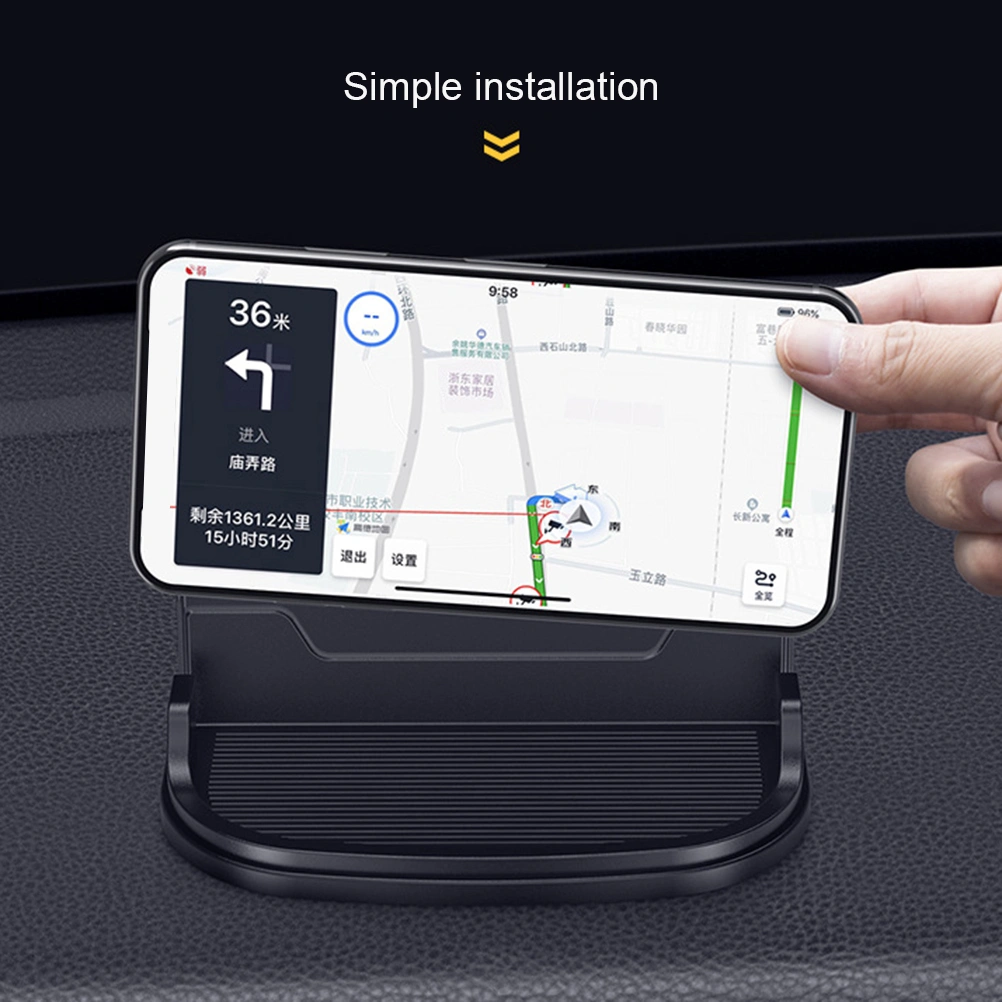 Mobile Phone Holder Car Navigation Stand Adjustable Navigator Phone Support