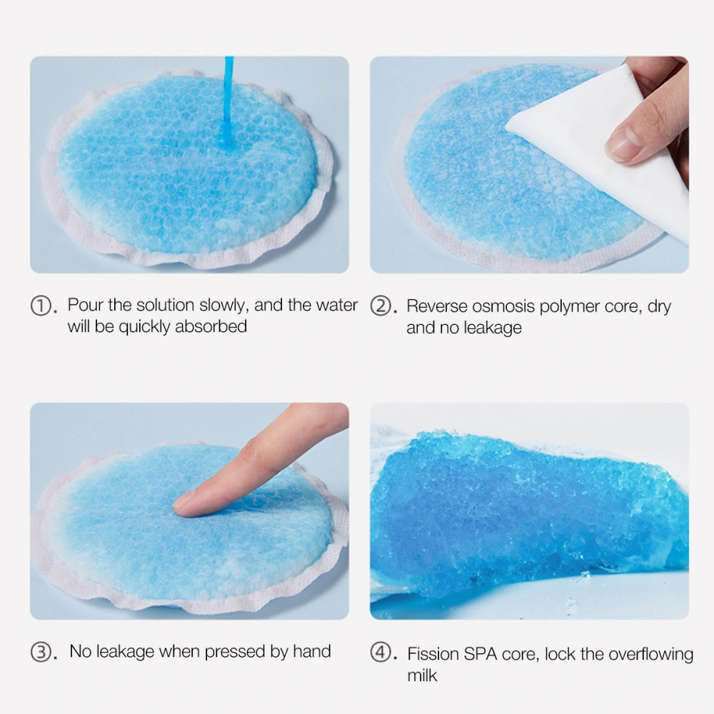 100Pcs Baby Feeding Anti-Galactorrhea Pad Disposable Anti-Overflow Pad