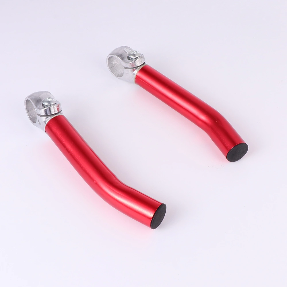 1Pc Metal Bike Bar Handlebar Premium Handlebar Mountain Road Biking Handlebar for Biking Bicycling (Red)