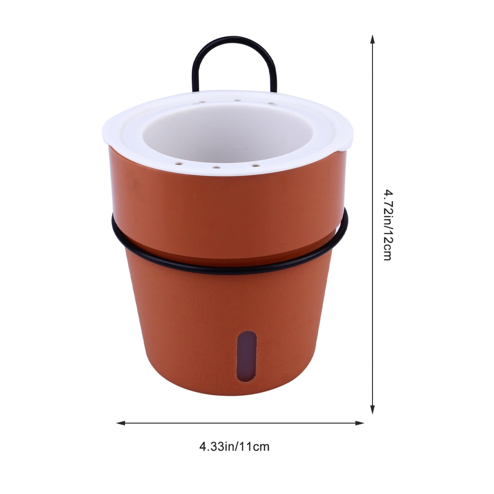 Gardening Self Watering Planter Decorative Automatic Watering Flower Plant Pot