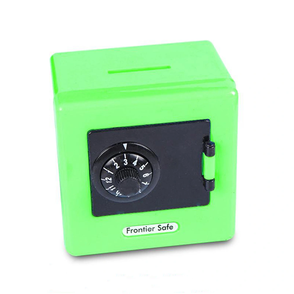 Creative Piggy Bank Mini Strongbox Shape Saving Pot Bedroom Desktop Decoration Ornaments Storage Box Random Color Random Pattern