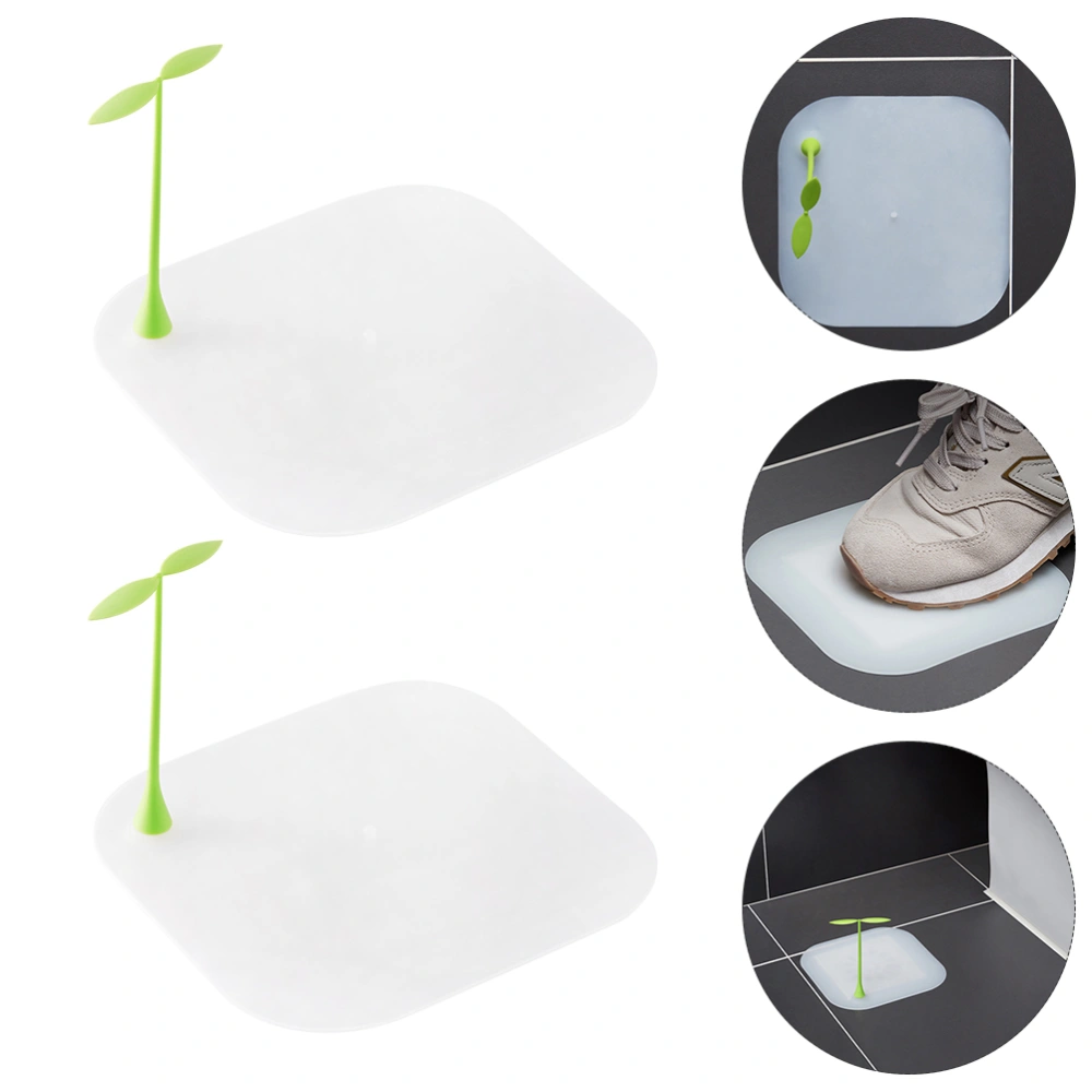 4pcs Floor Drain Stopper Floor Drain Cover Sink Draining Cover for Bathroom