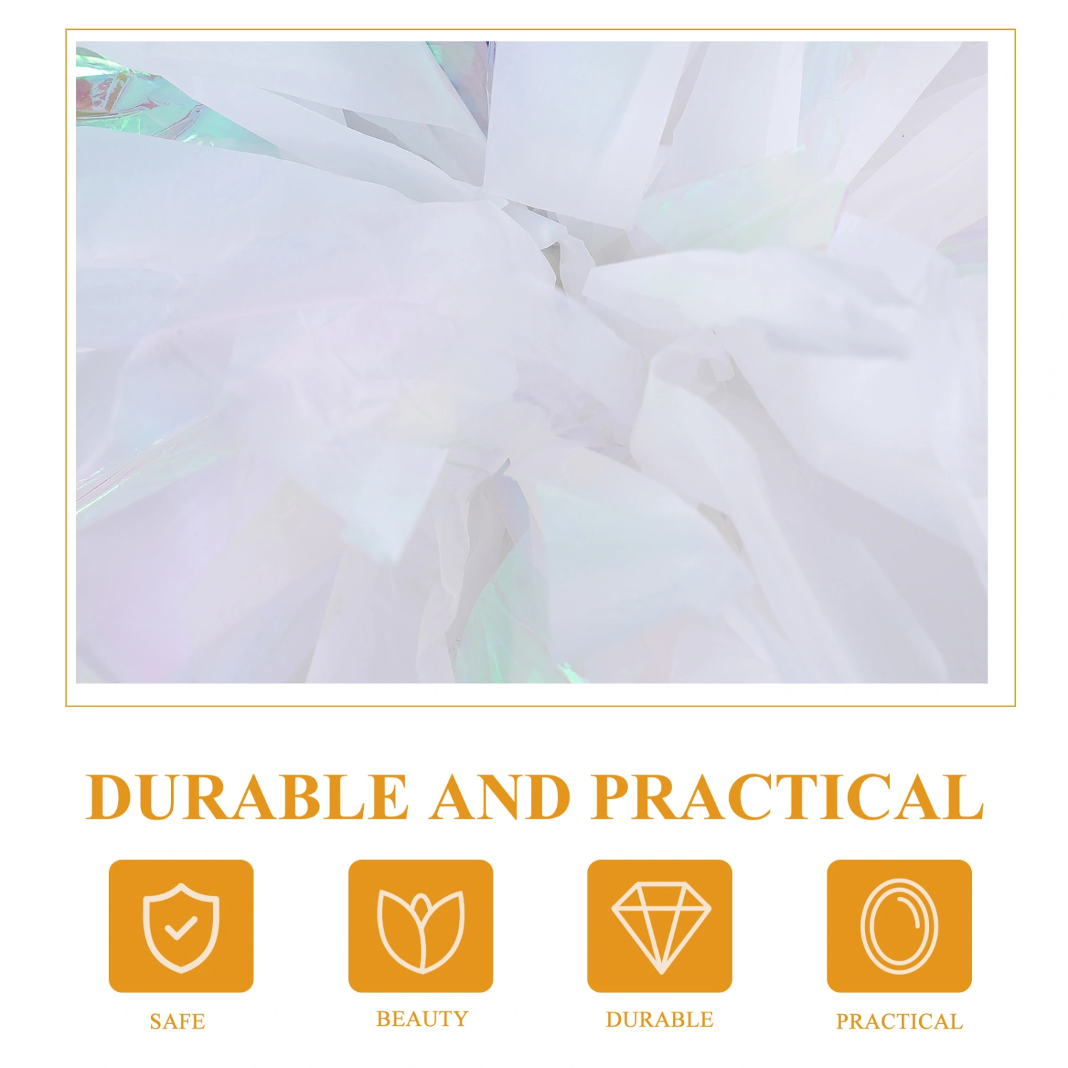 2Pcs Delicate Cheerleader Props Portable Cheerleader Pom Poms Reusable Sports Props
