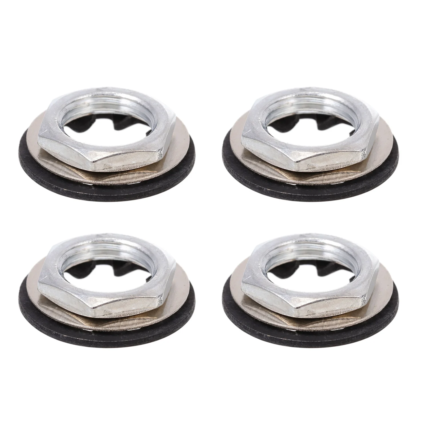 12Pcs Useful Electric Guitar Potentiometer Nut Washer Electric Guitar Nuts