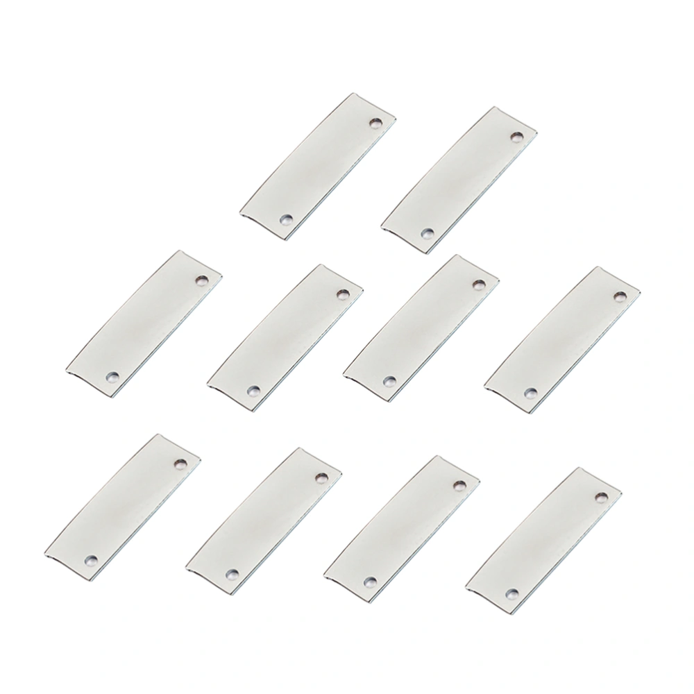 10 PCS/ Set Guitar Dual Hot Rail Humbuckers Pickups Blades Dual Rail Blades for ST Strat Stratocaster Electric Guitar Bass Dual Rail Pickups