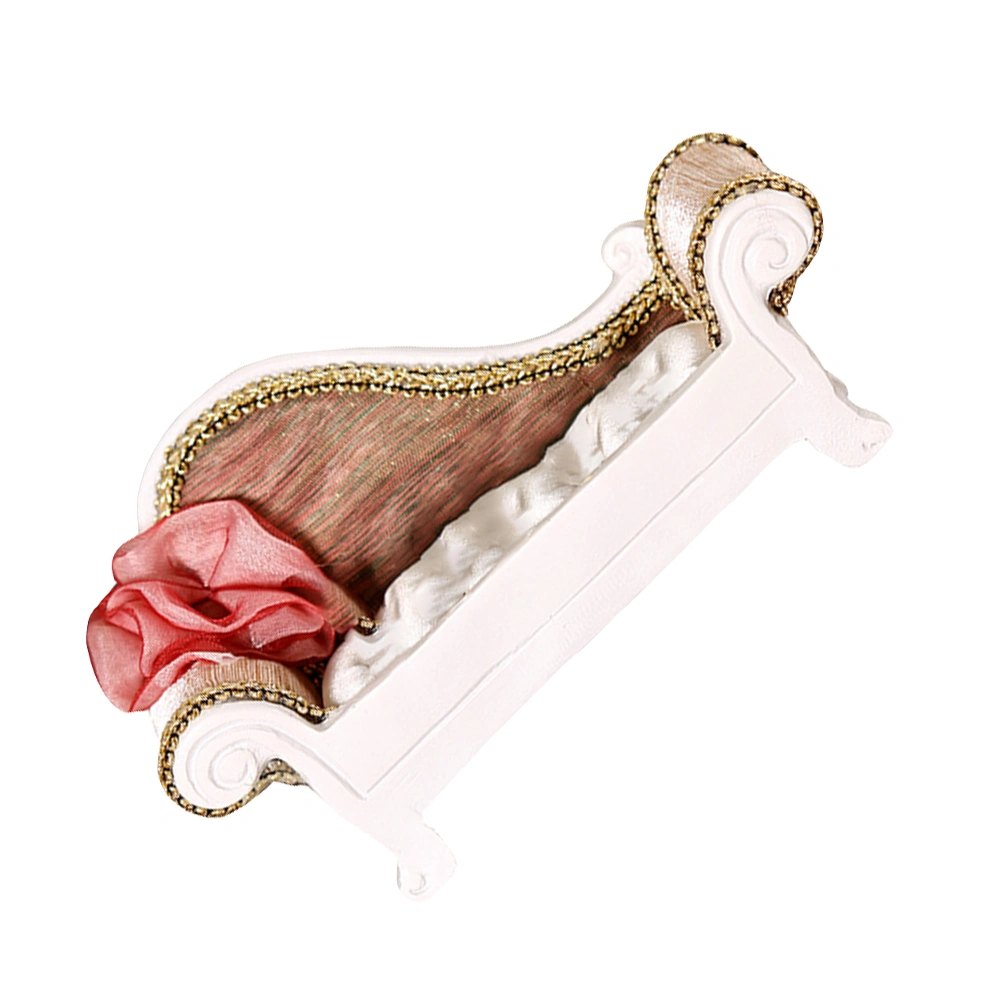 Creative Sofa Shape Rings Display Stand Ear Stud Organizer Unique Jewelry Rack