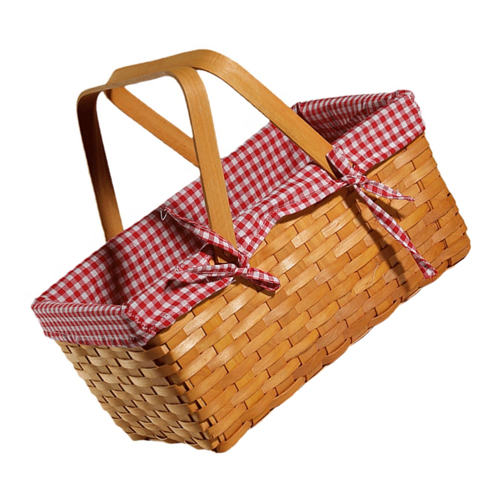 Multi-functional Picnic Basket Woven Storage Container Egg Storage Baskets