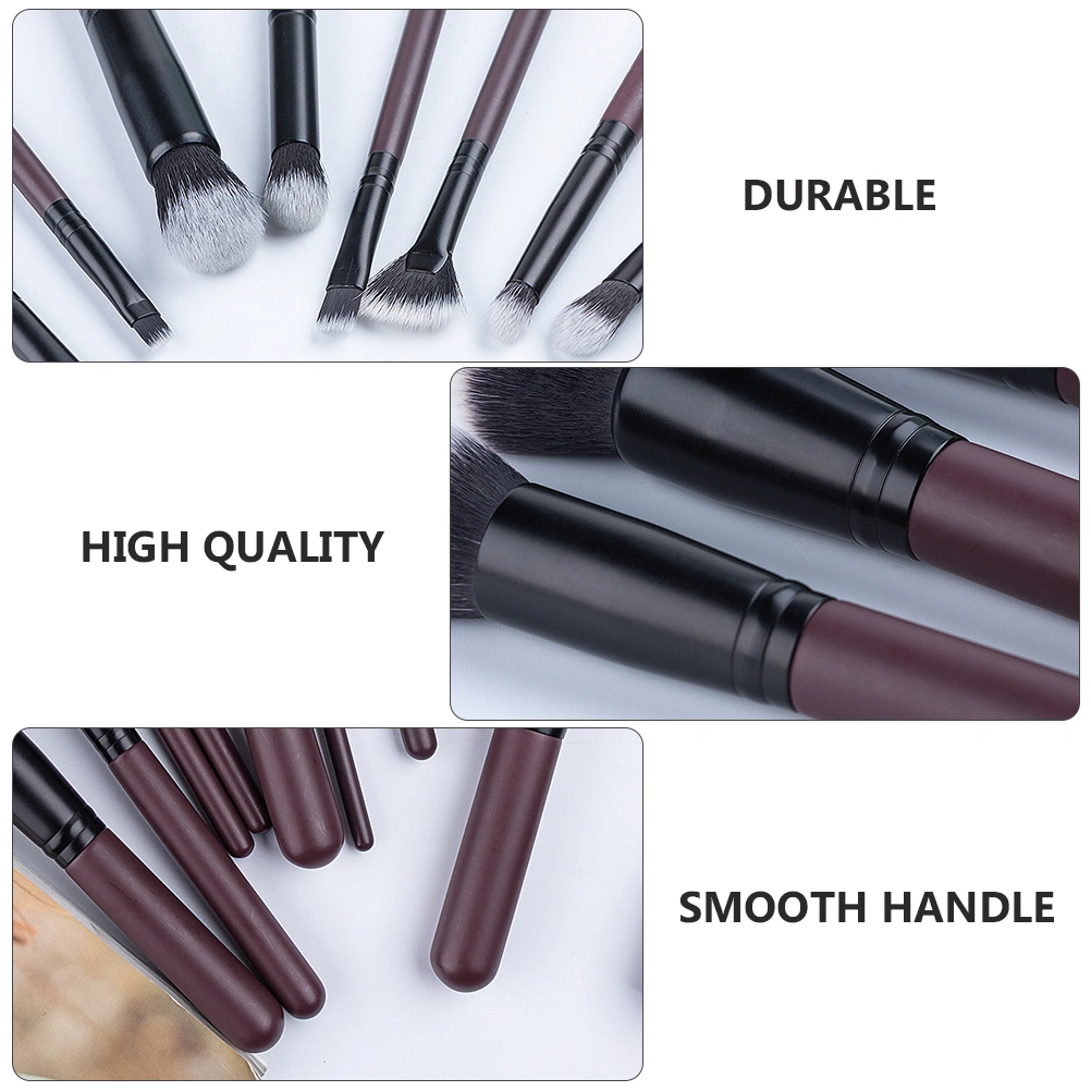 11pcs  Makeup Brushes Kit Foundation Brushes Cosmetics Powder Brush Makeup Tool