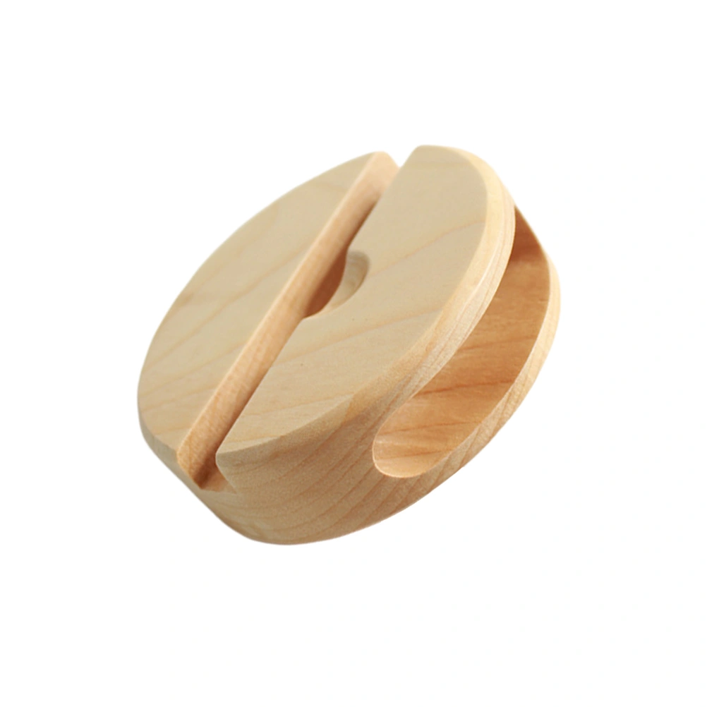 1Pc Wooden Mobile Phone Loudspeaker Bracket Retro Sound Amplifier Holder Phone Desktop Stand Support for Home Office Bedroom