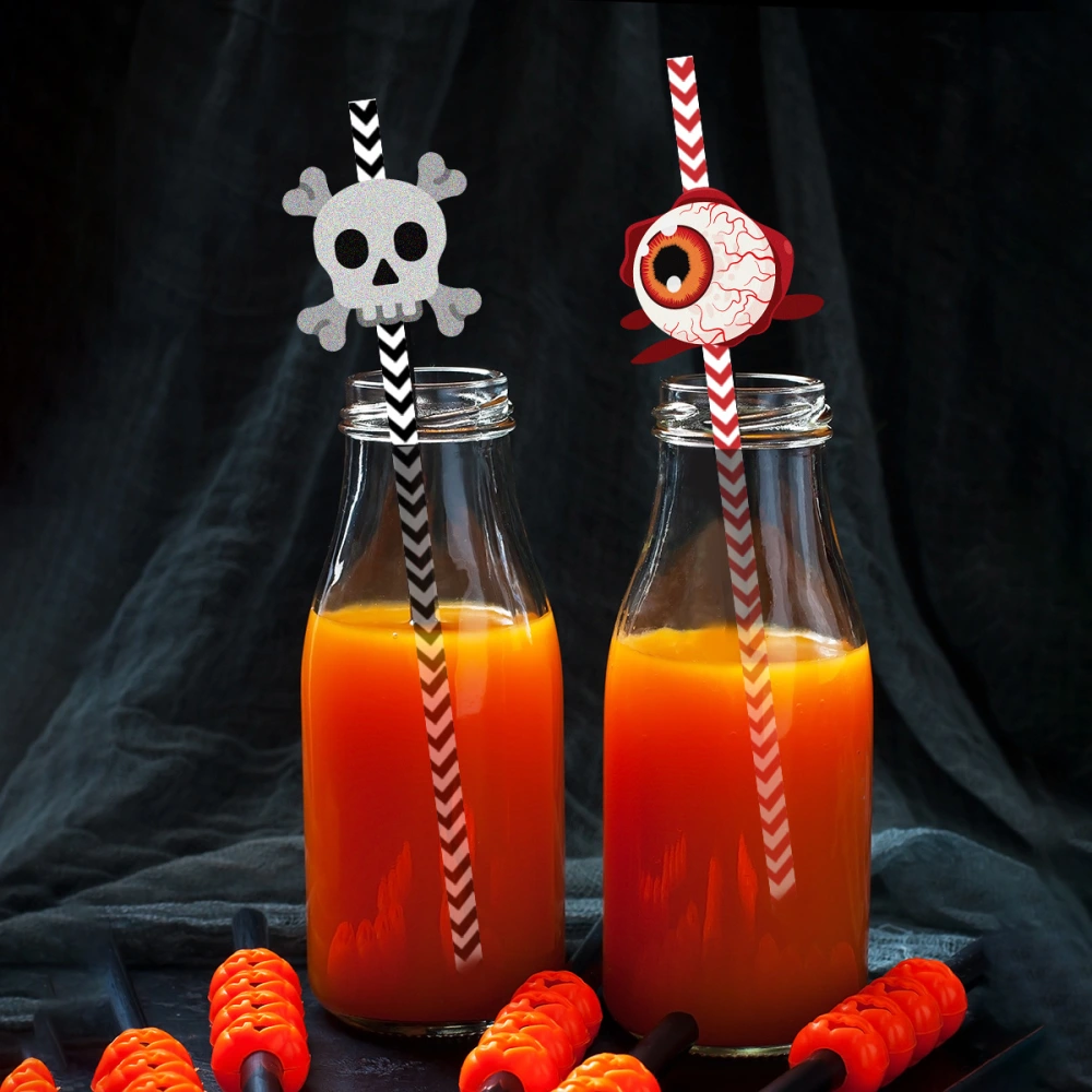 Fashion Simple Halloween Party Decoration Straw