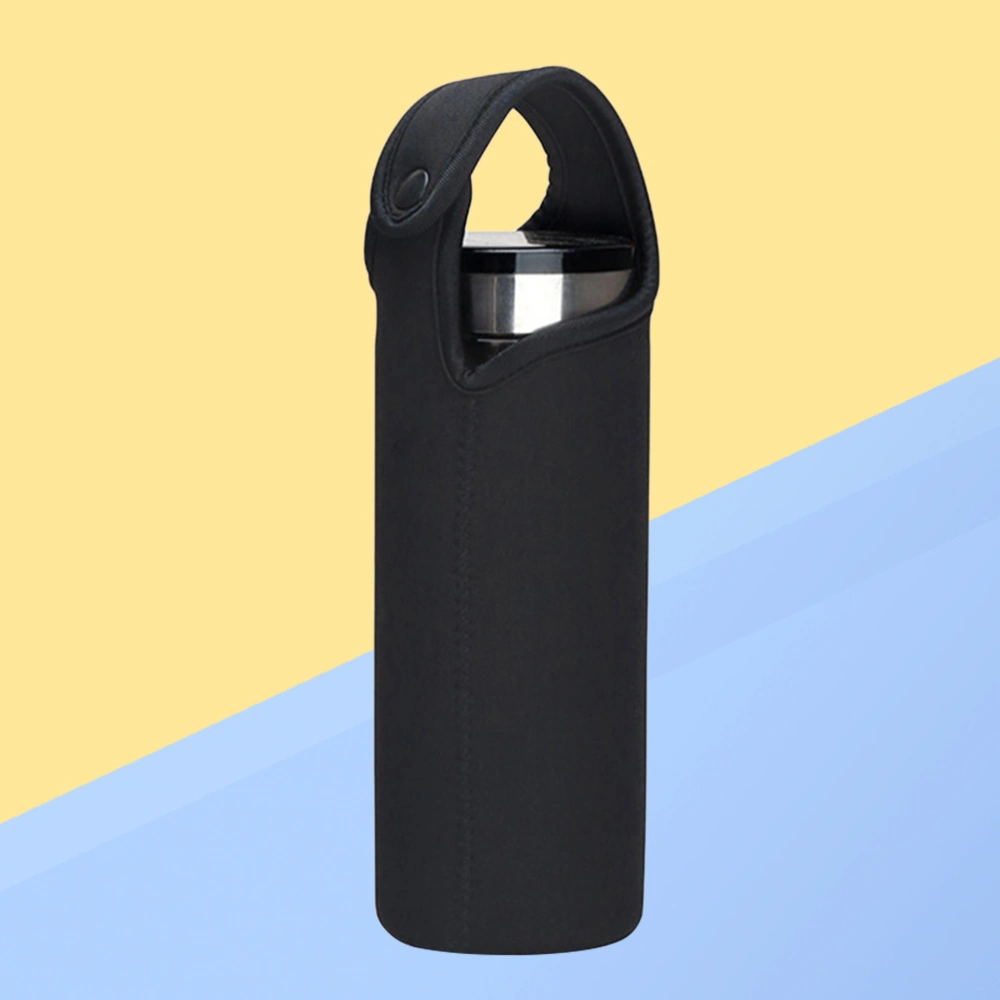 420ML Water Bottle Thermal Bag Neoprene Buckle Handle Heat Insulation Anti-scald Bottle Cover Bottle Cooler Sleeve