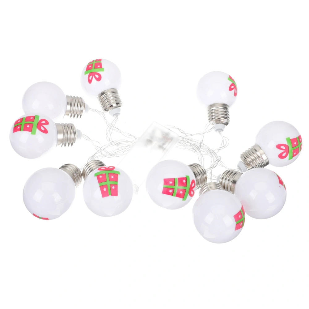 Christmas Light Bulb Lamp Adorable Xmas Bulb Lamp String Hanging Light Decor