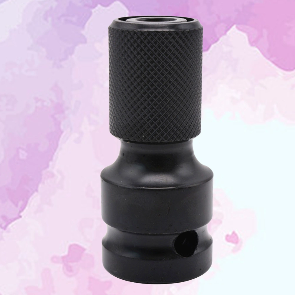 1/2" Drive to 1/4" Hex Drill Converter Quick Release Chuck For Impact and Ratchet Wrenches Socket Adapter Drill Chuck Converter Impact Driver