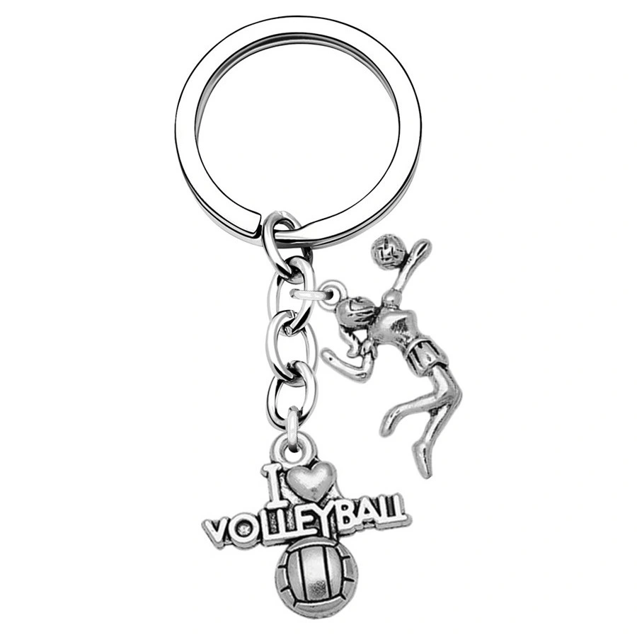 Multi-function Key Chain Decorative Volleyball Keychain Portable Keychain